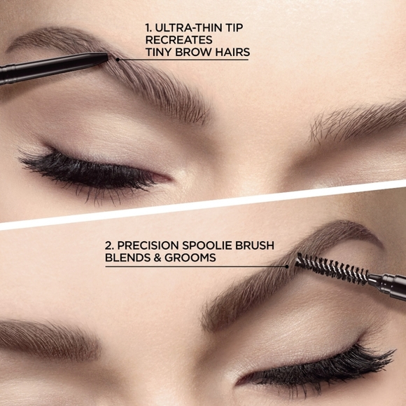 ⭐4/$15 Loreal Paris Brow Stylist Definer Waterproof Eyebrow Pencil Soft Black - Picture 10 of 12